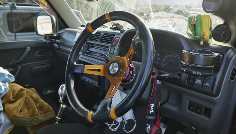 【’98 SUZUKI JIMNY JB23】前の愛車からパーツを移植してレガシー継承。