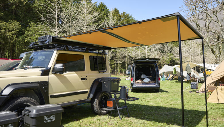 【’25 SUZUKI JIMNY SIERRA JB74】タフネスフェイスで外遊びスタイル倍増。