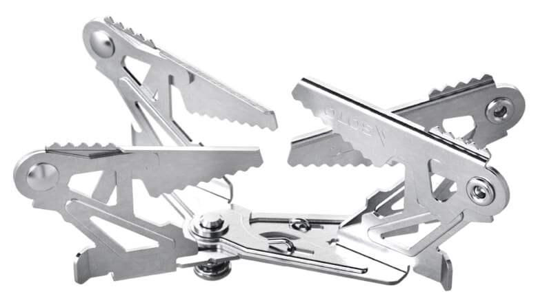 SOTOのウインドマスターに4本ゴトクが標準装備。安定感が増して使い勝手を向上！