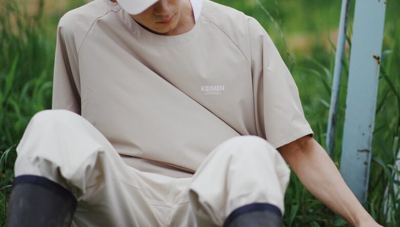 KEIMEN が“RICO Air Fan”とのコラボで空調服ファンが装着できるTシャツをリリース！ 夏のおしゃれワークウエアとして大活躍。