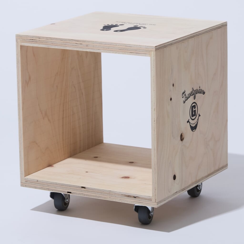 Plywood Cube w/Caster