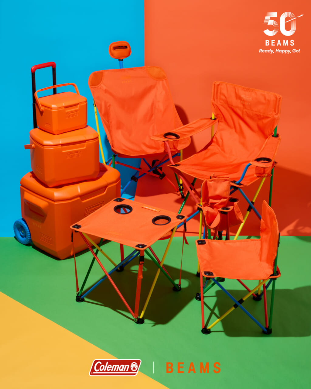 ビームス×コールマンコラボ集合画像