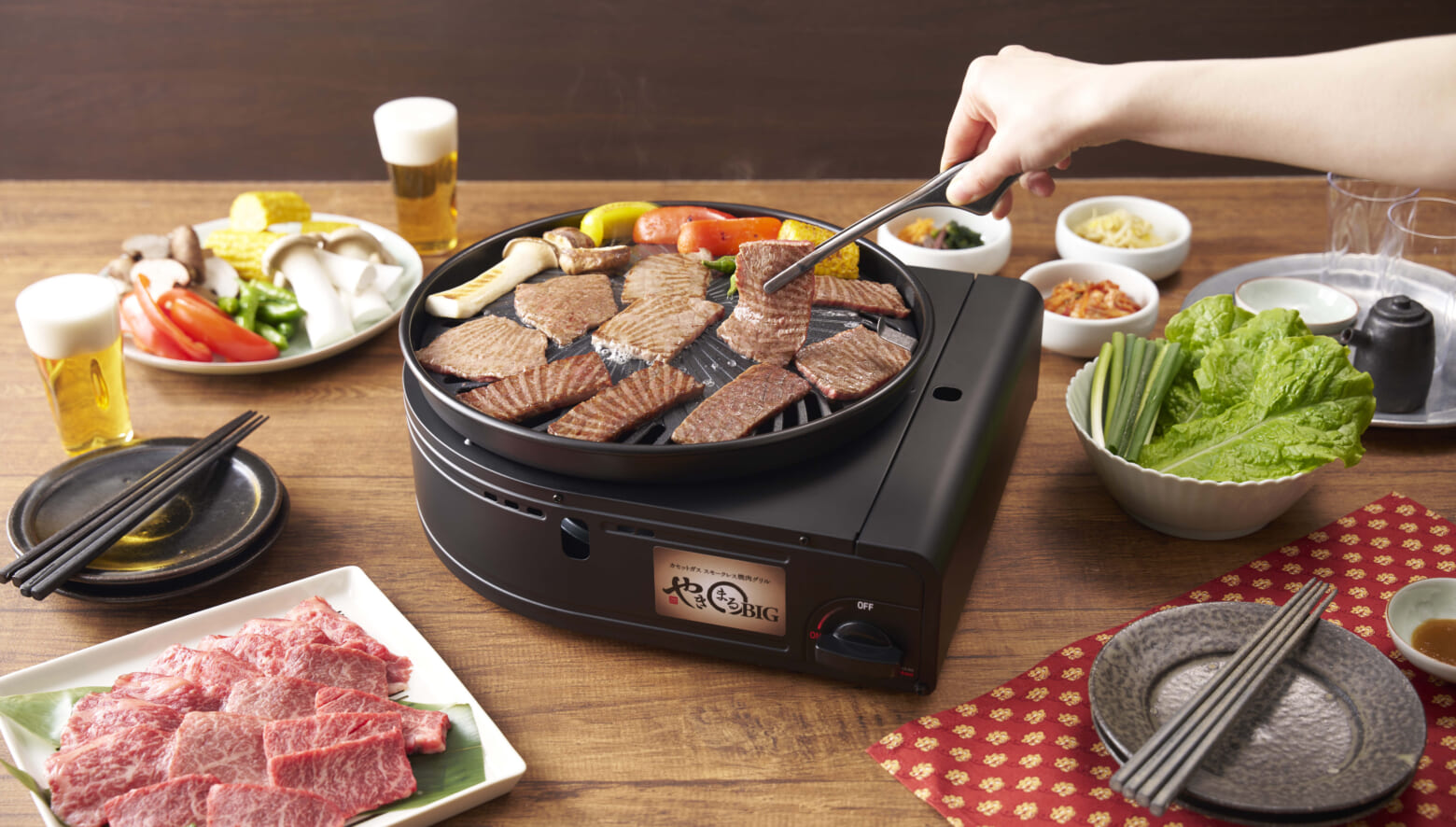 コストコ限定。イワタニの焼肉グリルに多人数で楽しめるビッグサイズが