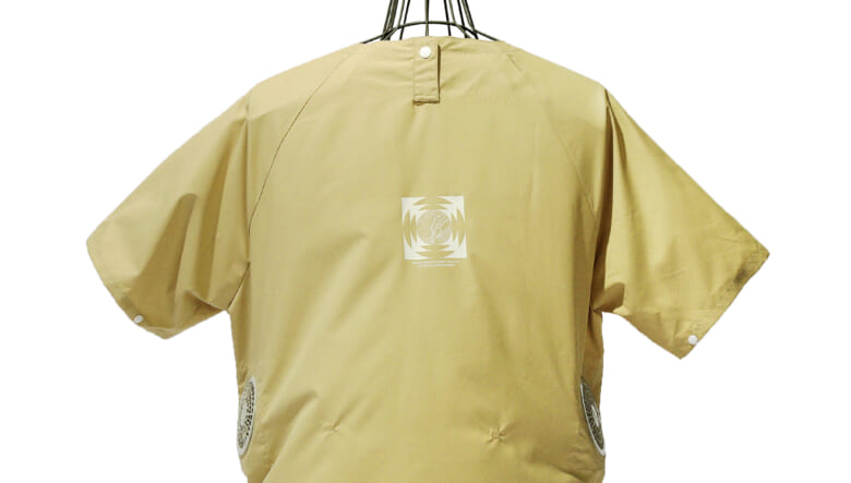 KEIMEN が“RICO Air Fan”とのコラボで空調服ファンが装着できるTシャツをリリース！ 夏のおしゃれワークウエアとして大活躍。