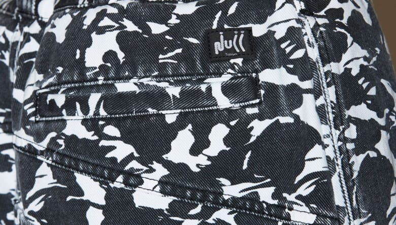NULL TOKYO × JS SMUのBAGGY THREE QUARTER