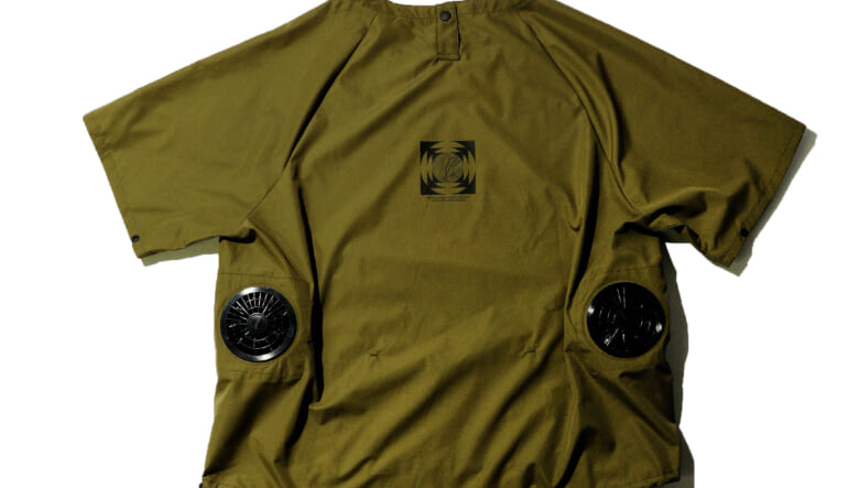 KEIMEN が“RICO Air Fan”とのコラボで空調服ファンが装着できるTシャツをリリース！ 夏のおしゃれワークウエアとして大活躍。