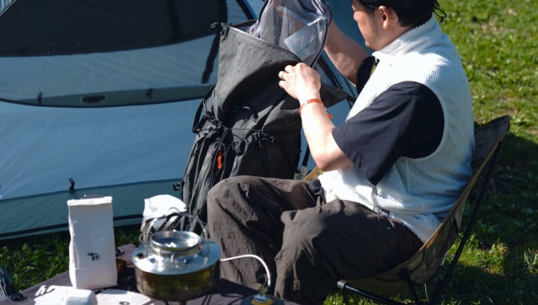 電気シェーバー界の小さな巨人。「ラムダッシュ パームイン」を携えて野外フェスへ！
