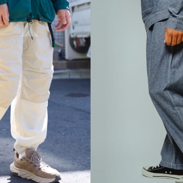 ラフなルックスの春パンツ。イージーなフィット感が最高。【買えるGO