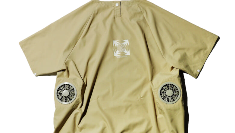 KEIMEN が“RICO Air Fan”とのコラボで空調服ファンが装着できるTシャツをリリース！ 夏のおしゃれワークウエアとして大活躍。