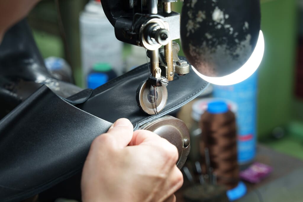 レザースリッパ“d LEATHER SLIPPERS LIFESTOCK “