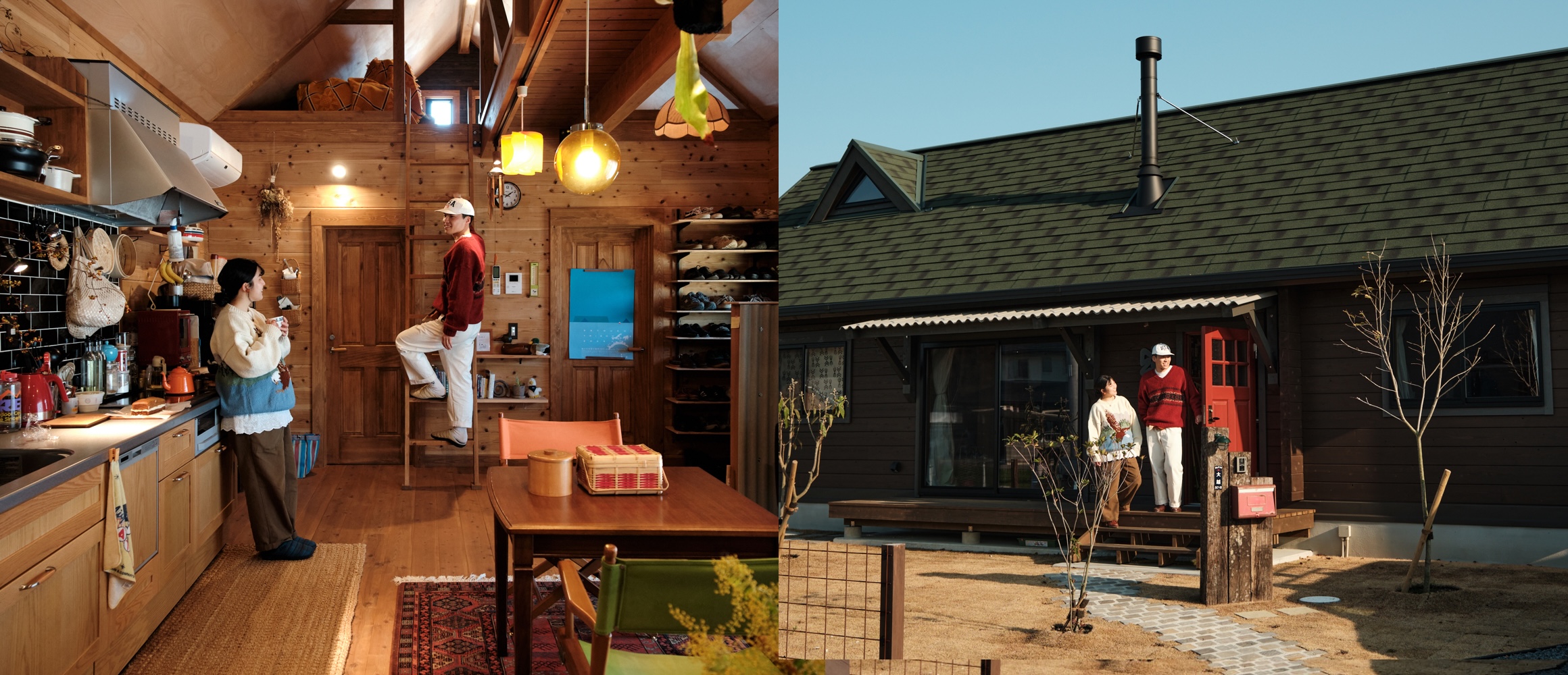 和レトロとアメリカンレトロが交差する。温かな空気で満ちた、山小屋的暮らし。【BESSユーザーお宅訪問@栖ログ・香川】