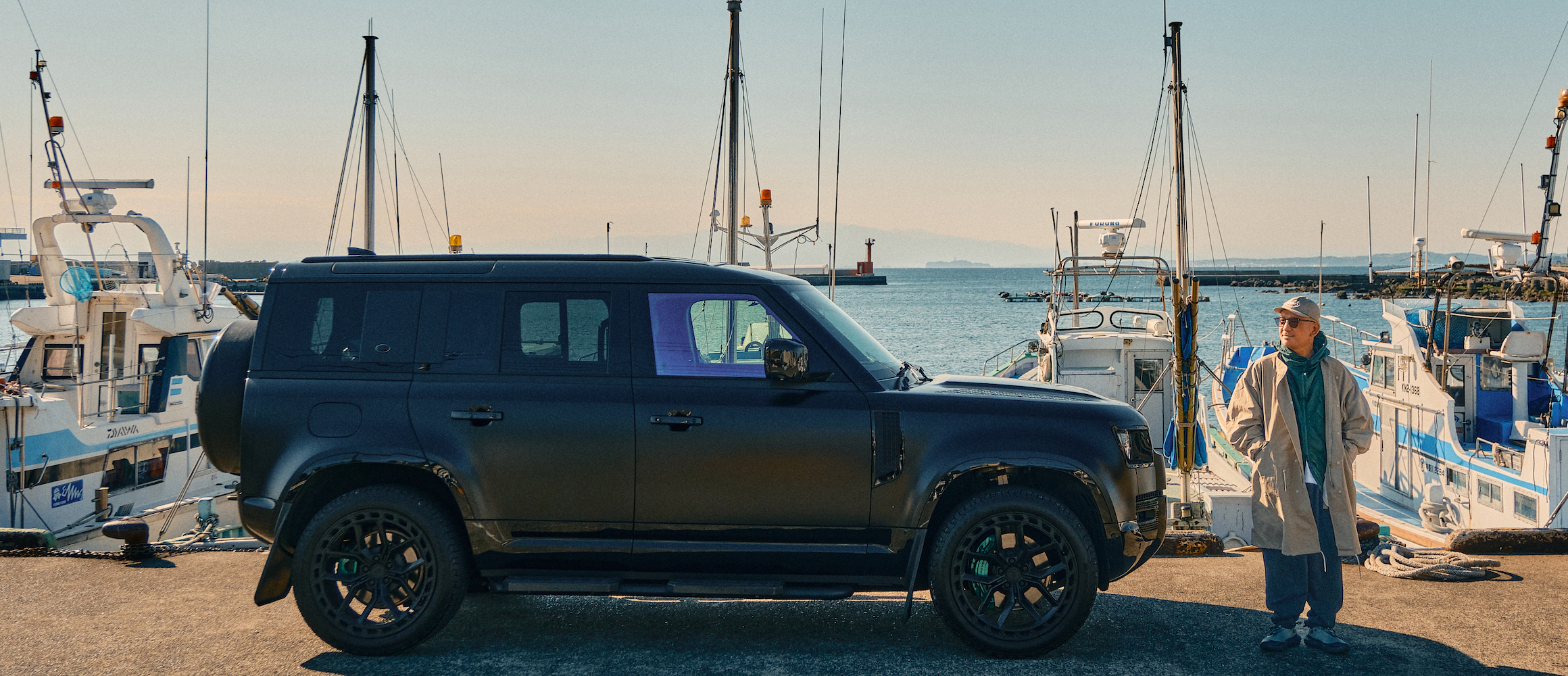 マグロと春キャベツを探しに三浦まで、漆黒のディフェンダーで！【ワンデイドライブ #20】 