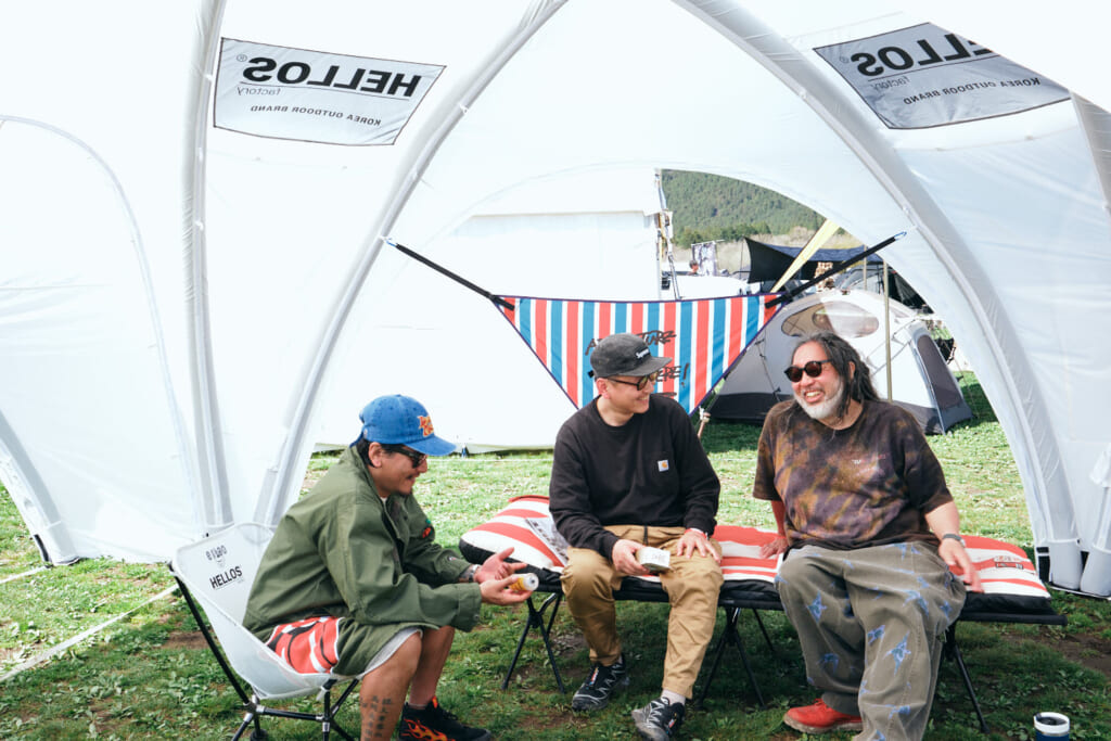 「WOODFUEL」 Jieun Lee氏、「GO OUT KOREA」 Sehoon Lee氏、「NATAL DESIGN」後藤氏