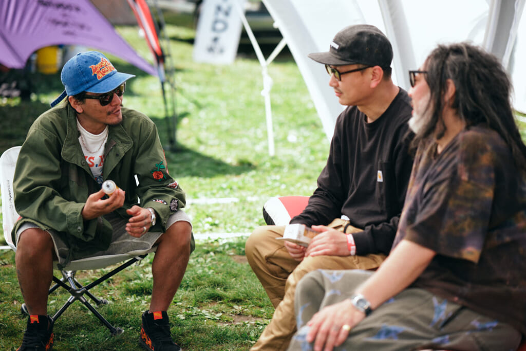 「WOODFUEL」 Jieun Lee氏、「GO OUT KOREA」 Sehoon Lee氏、「NATAL DESIGN」後藤氏