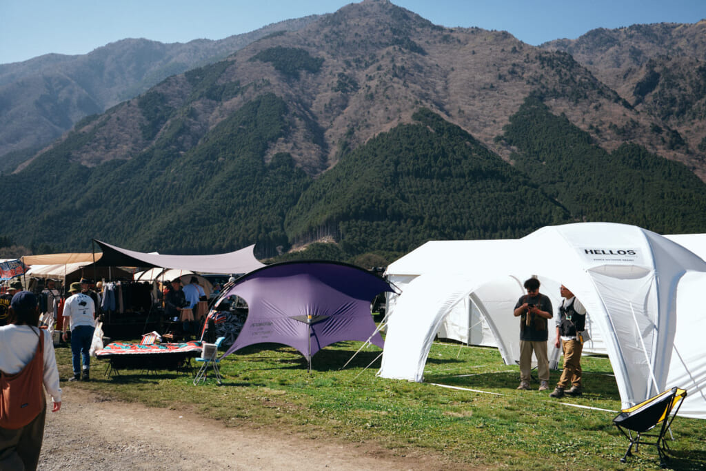 K-OUTDOOR AREAのブース