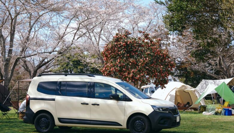 春を満喫した「カングー サクラキャンプ」。フレンチ式のおもてなしで心もお腹も大満足！