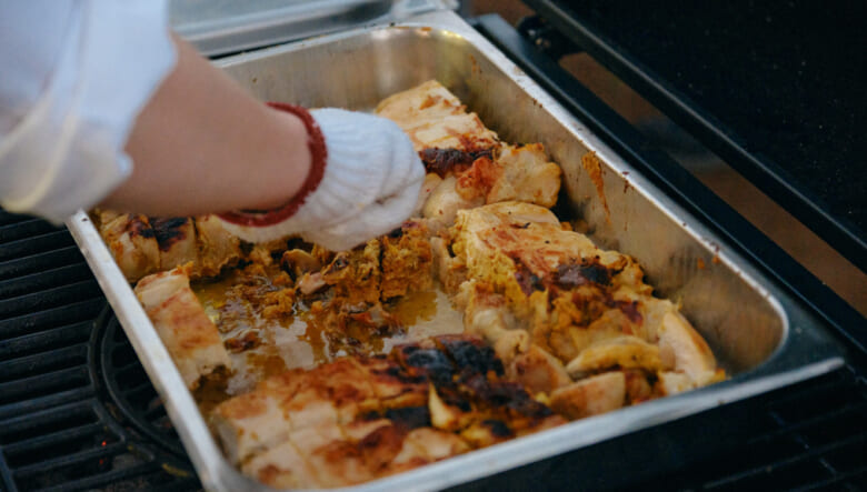 春を満喫した「カングー サクラキャンプ」。フレンチ式のおもてなしで心もお腹も大満足！