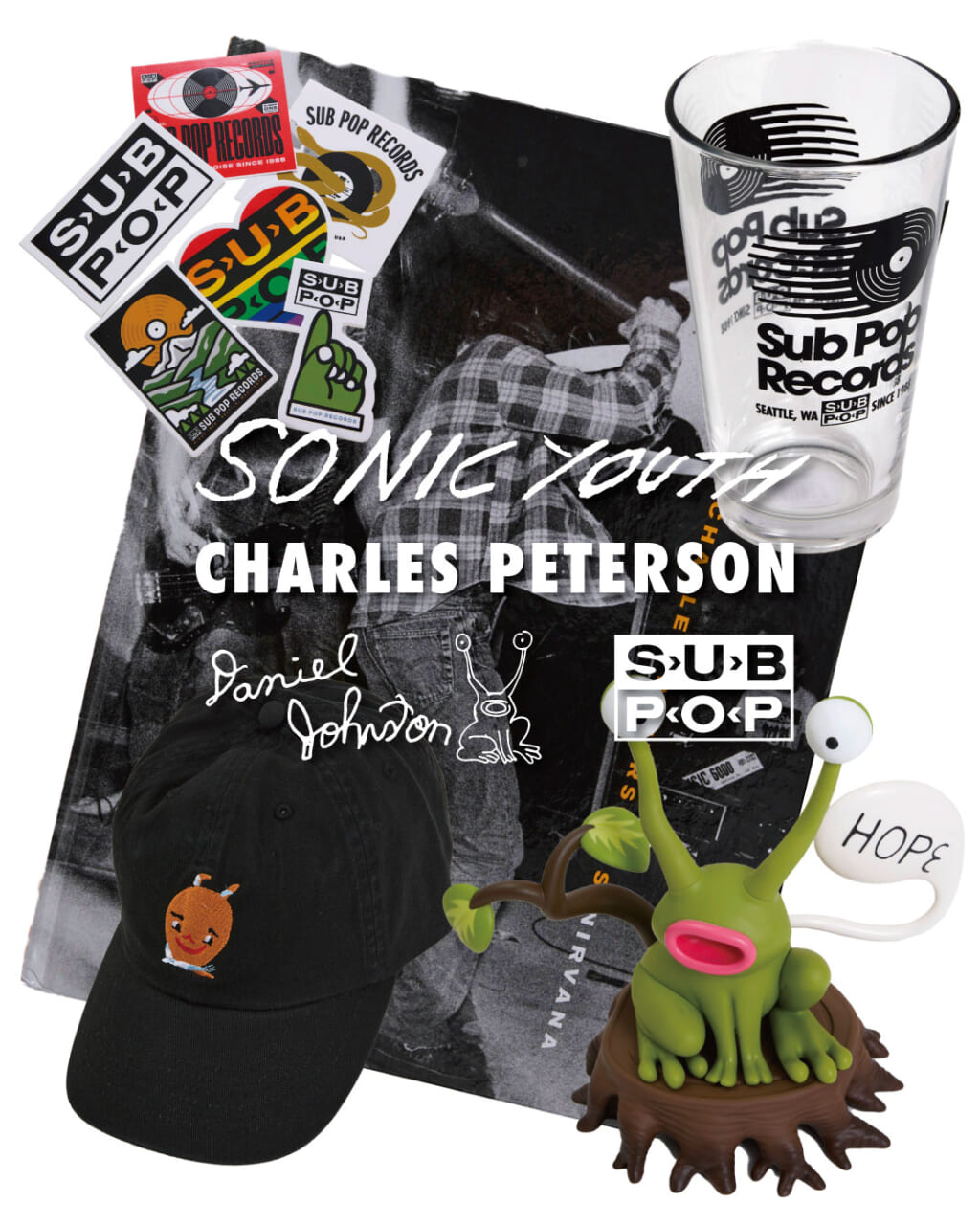 オルタナティヴ・ロックと写真、アートの関係性のグッズ