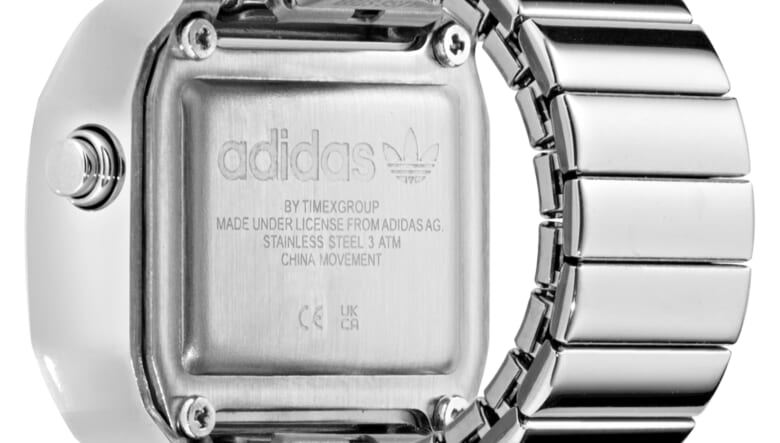 80’Sの雰囲気を色濃く残したアディダスオリジナルスの腕時計をリングウォッチにアレンジ！