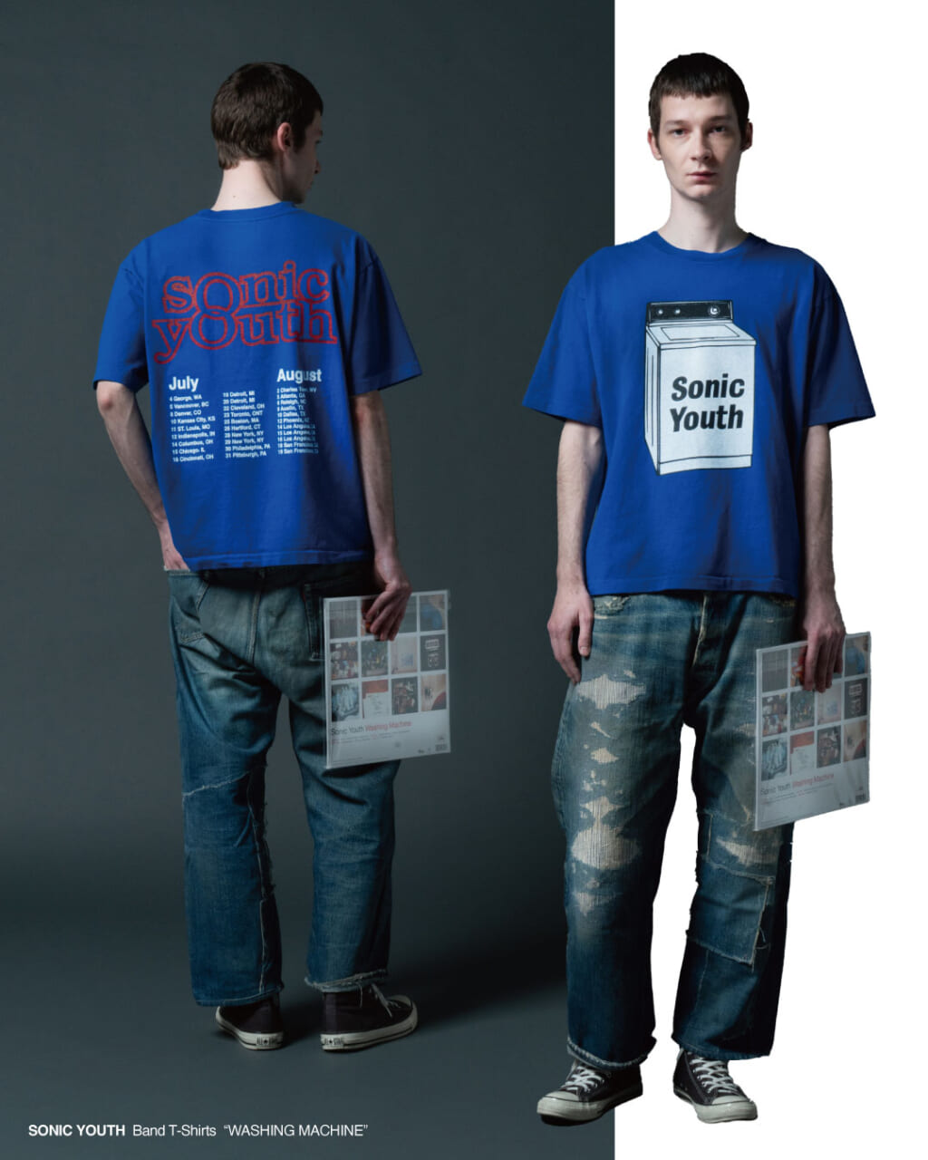 SONIC YOUTH WASHING MACHINEのTシャツ