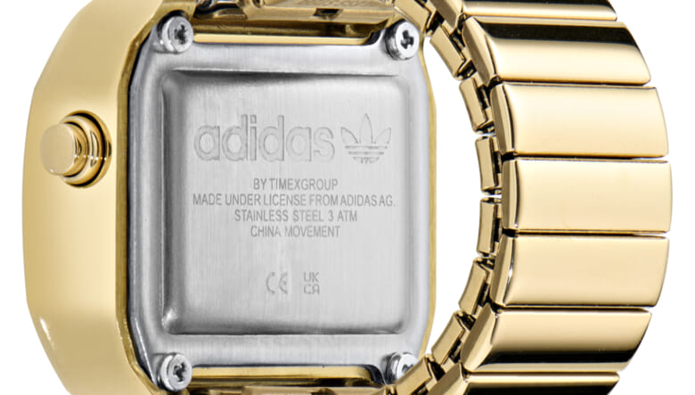 80’Sの雰囲気を色濃く残したアディダスオリジナルスの腕時計をリングウォッチにアレンジ！