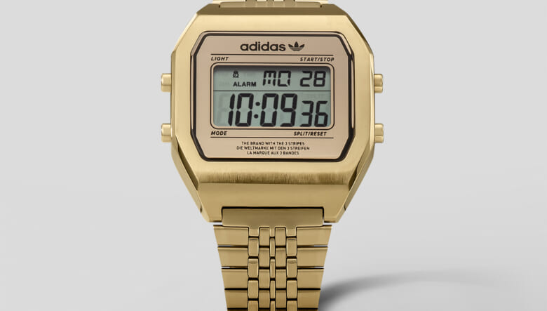 80’Sの雰囲気を色濃く残したアディダスオリジナルスの腕時計をリングウォッチにアレンジ！