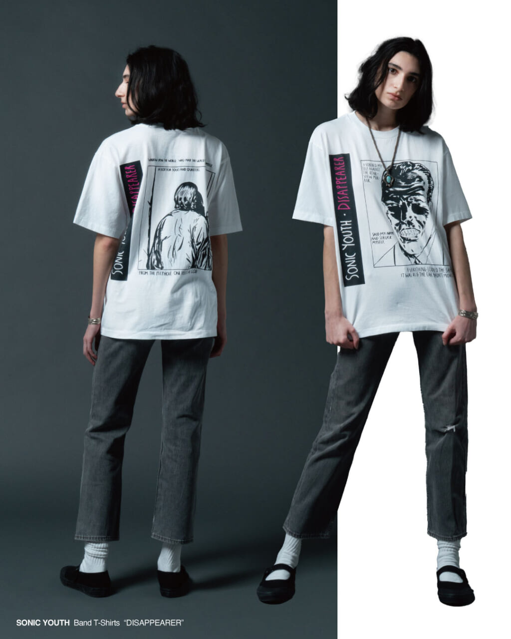 SONIC YOUTH DISAPPEARERのTシャツ