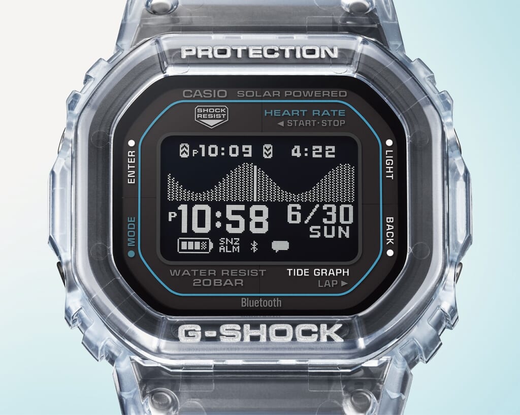 CASIO／GBX-H5600ベゼル&液晶