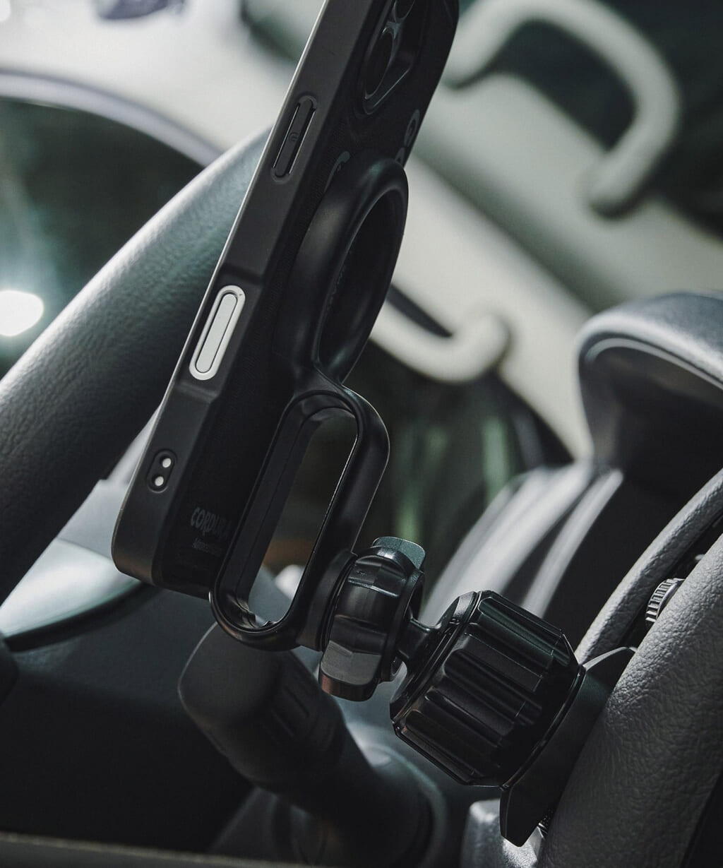 SMARTPHONE HOLDER Magsafe装着例