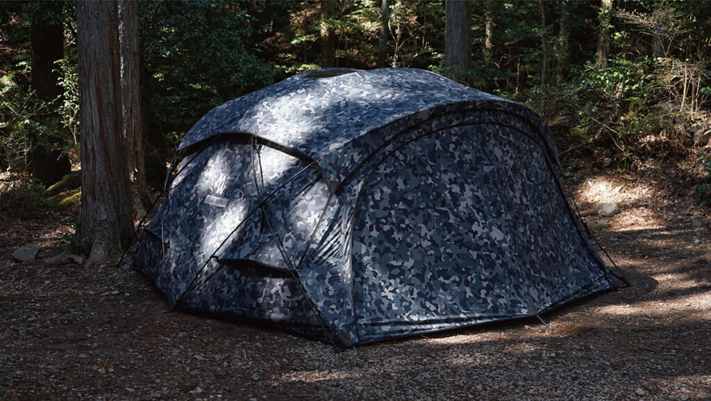 MINIMAL WORKS×GEAR MISSION「SHELTER G グレーカモフラージュ」