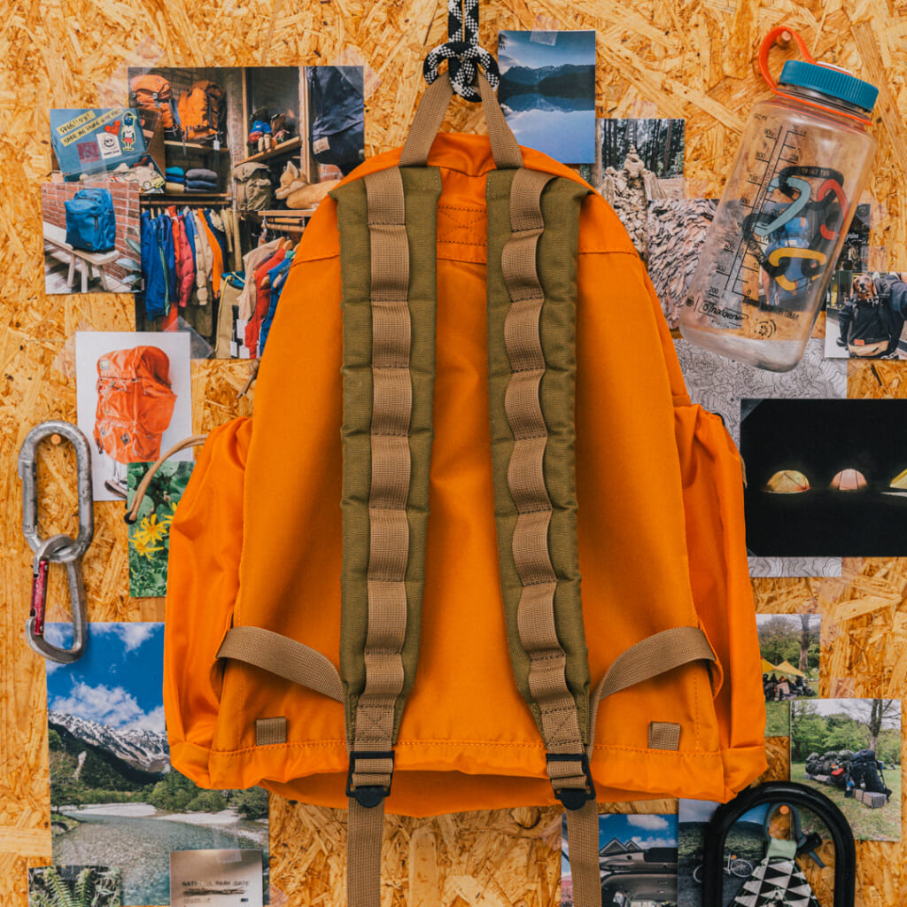 BLUE LUG for Pilgrim Surf+Supply The Day Pack Orange