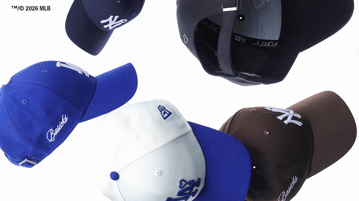 ニューエラ ＆ ベイシックスとMLBによる最新トリプルコラボはキュート