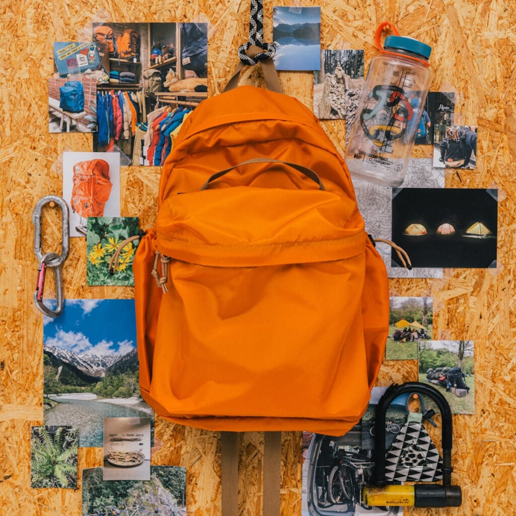 BLUE LUG for Pilgrim Surf+Supply The Day Pack Orange