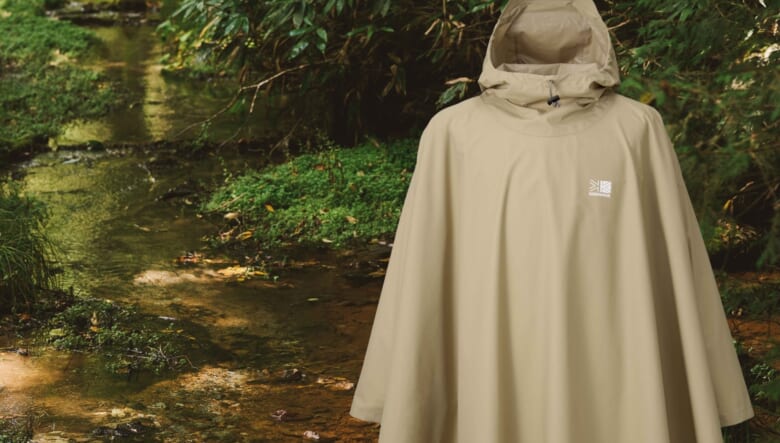 KARRIMOR（カリマー）の新作ポンチョ「carry poncho」
