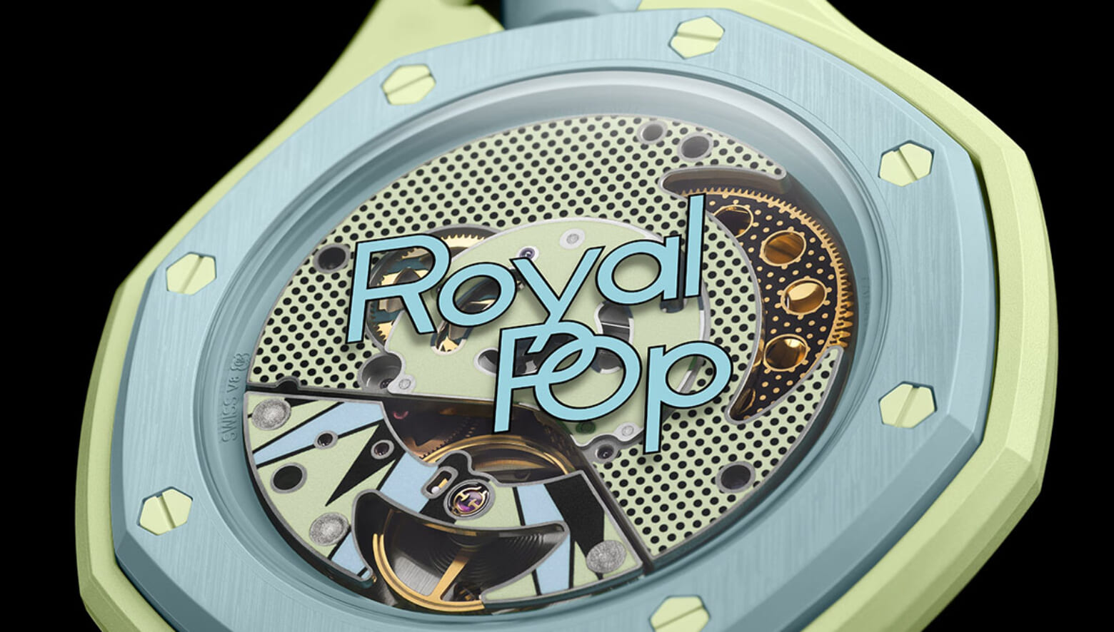 【新品未使用】AP × Swatch コラボ 腕時計 OTG OZ カラー スウォッチの新作コラボは、オーデマ・ピゲのアイコニックなオクタゴン
