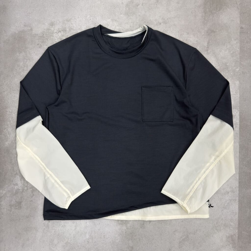 PASTOR NOVAのFAKE LAYERED L/S TEE