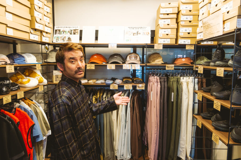 八王子登山用品店の堀さん