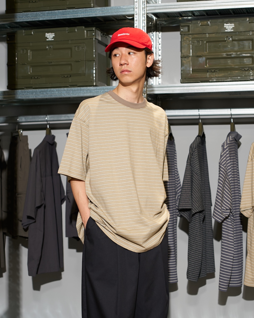 FreshServiceのCOMPACT DRY BORDER TEE