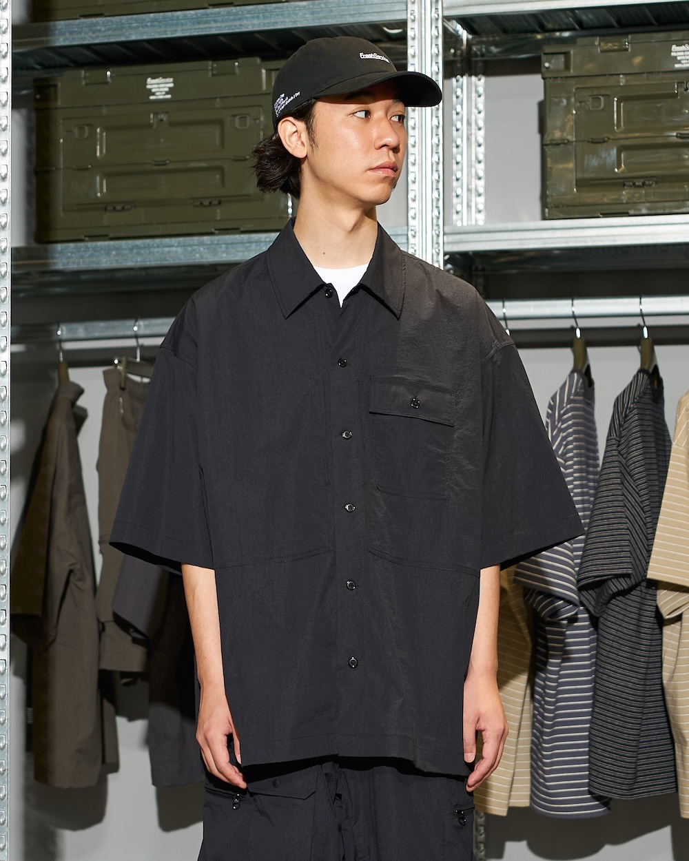 FreshServiceのDRY FLEX NYLON FIELD POCKET SHIRT