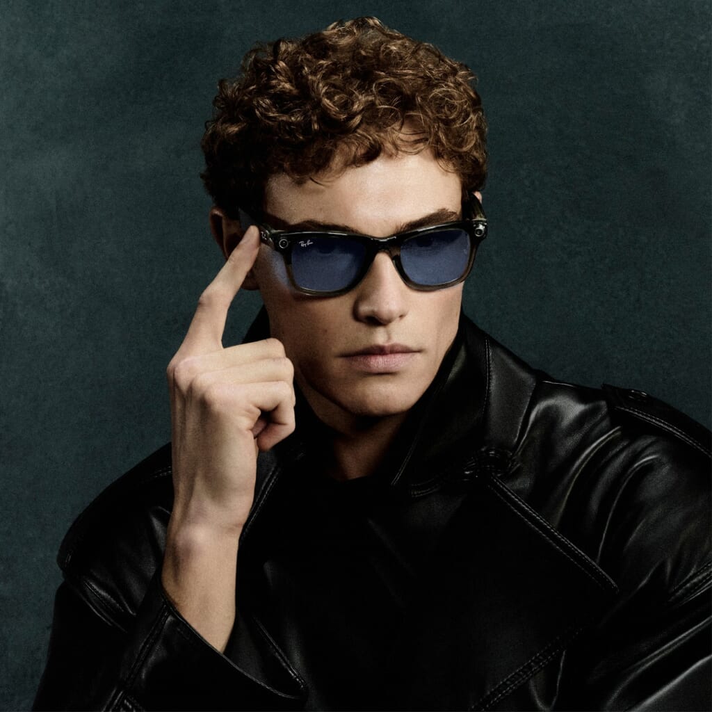 Ray-Ban Meta装着シーン