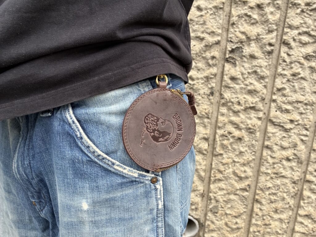 Mr.Brownぶら下げコインケース