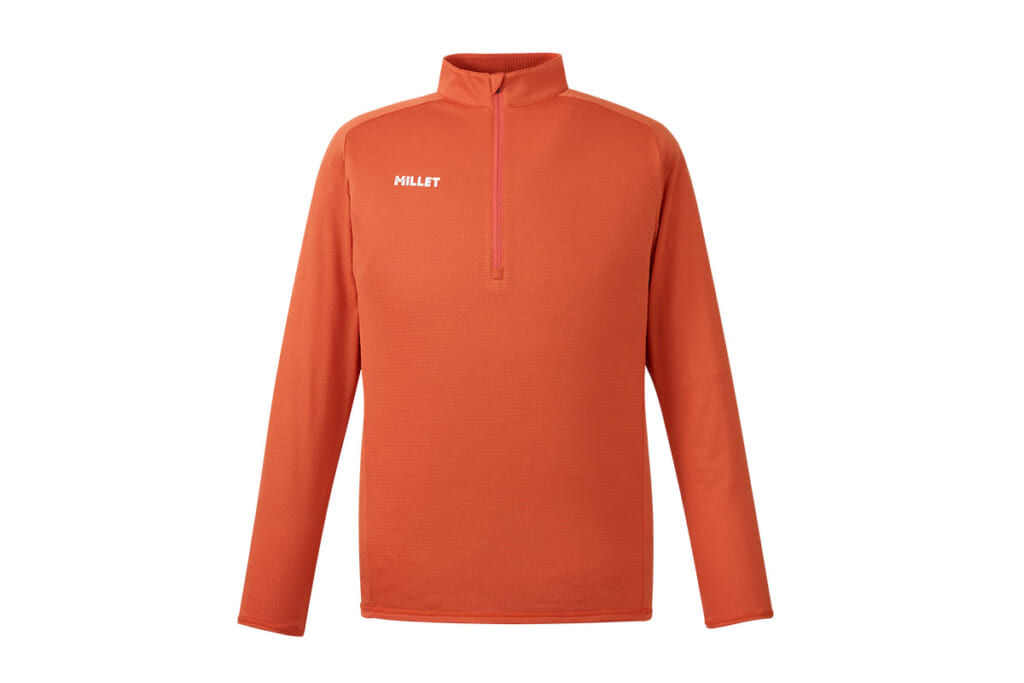 「DRYGRID LIGHT HALF ZIP LS」