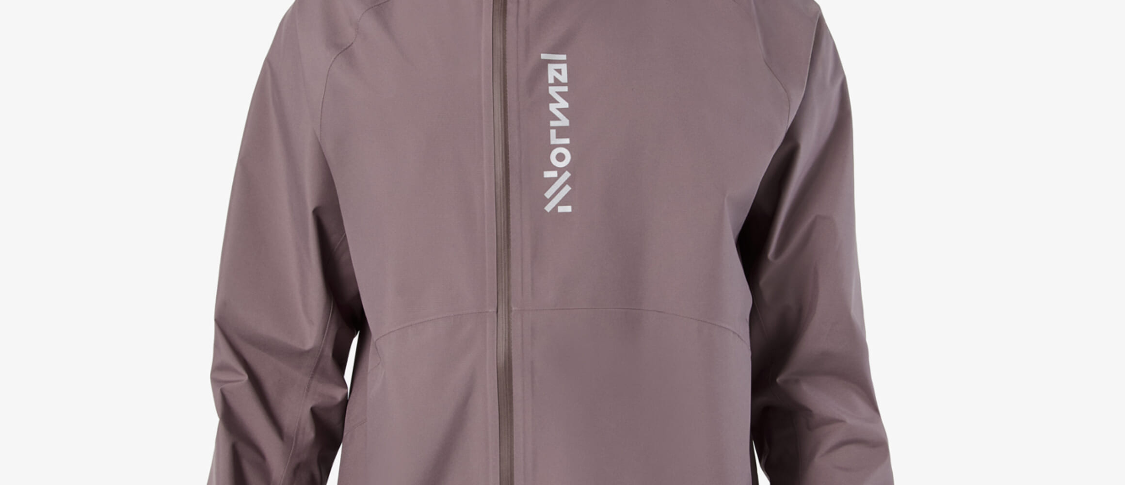 Trail Rain Jacket 02パープル着用