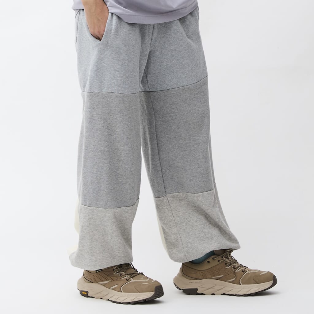 GRAY COLOR TONE SWEAT PANTS