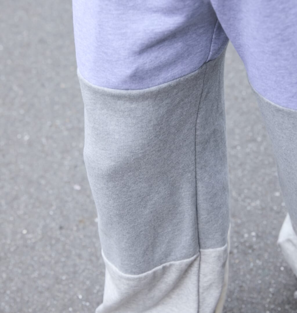 GRAY COLOR TONE SWEAT PANTS