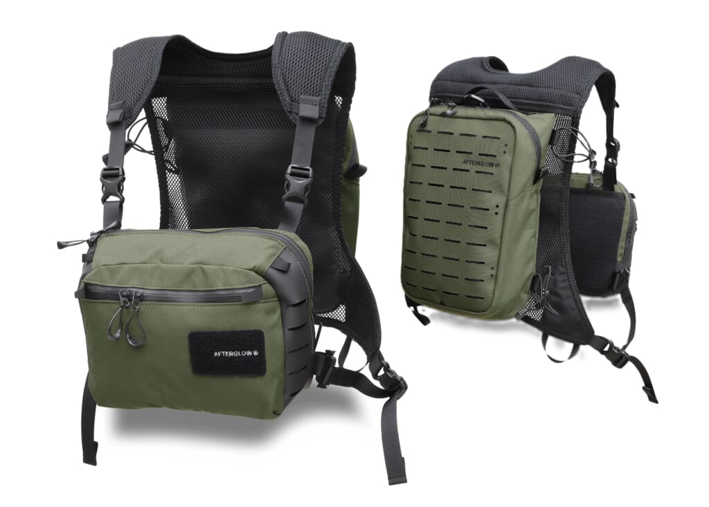 ORGANIZER CHEST RIG SETカーキ