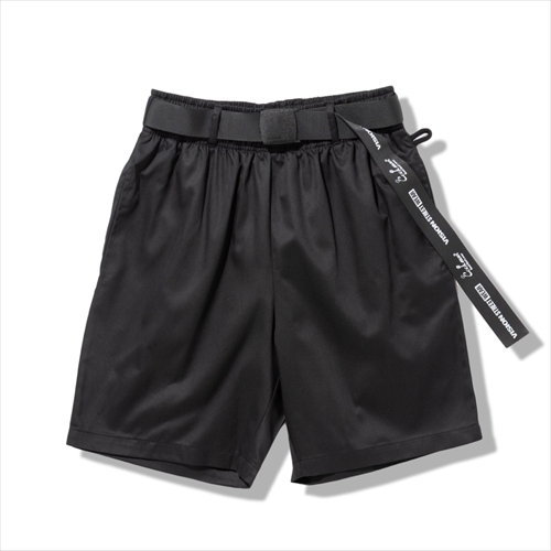 Cookman Chef Pants Short Black Belt Vision Black