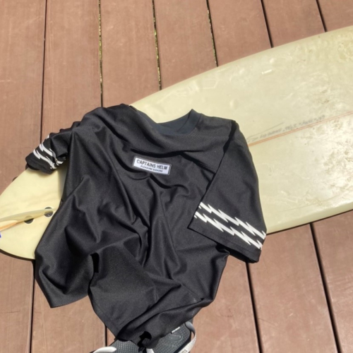 #THUNDER LINE SUN-GUARD MESH TEE