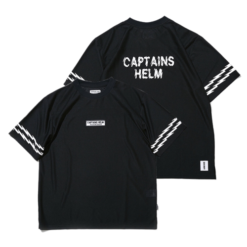 #THUNDER LINE SUN-GUARD MESH TEE