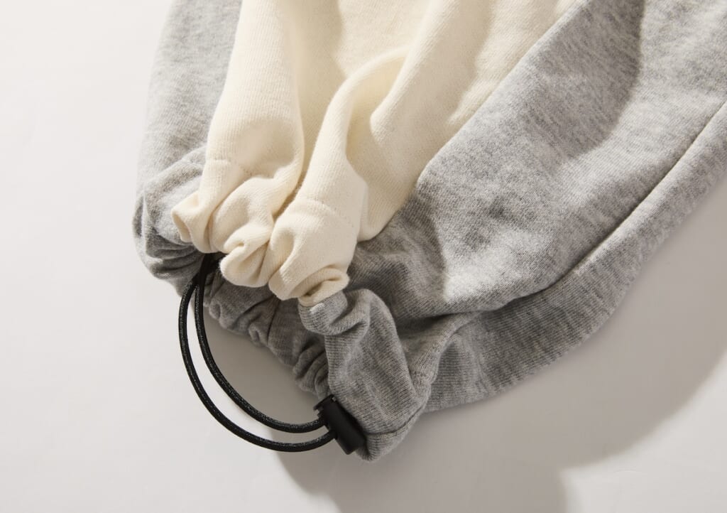 GRAY COLOR TONE SWEAT PANTS